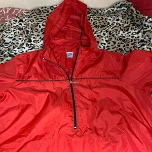 Red Windbreaker ❤️